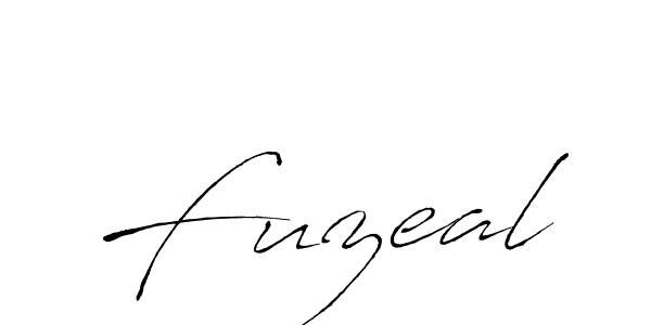 How to make Fuzeal name signature. Use Antro_Vectra style for creating short signs online. This is the latest handwritten sign. Fuzeal signature style 6 images and pictures png