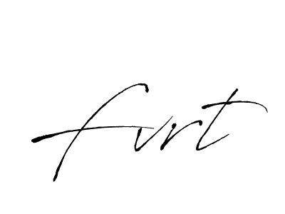 How to make Fvrt signature? Antro_Vectra is a professional autograph style. Create handwritten signature for Fvrt name. Fvrt signature style 6 images and pictures png