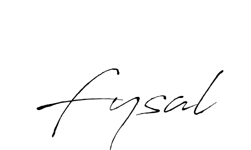 Antro_Vectra is a professional signature style that is perfect for those who want to add a touch of class to their signature. It is also a great choice for those who want to make their signature more unique. Get Fysal name to fancy signature for free. Fysal signature style 6 images and pictures png