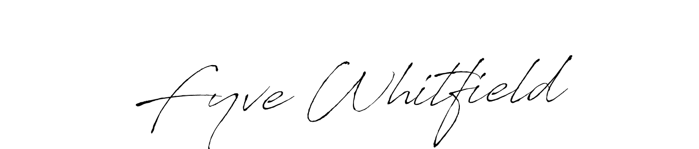 Use a signature maker to create a handwritten signature online. With this signature software, you can design (Antro_Vectra) your own signature for name Fyve Whitfield. Fyve Whitfield signature style 6 images and pictures png