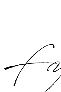 Antro_Vectra is a professional signature style that is perfect for those who want to add a touch of class to their signature. It is also a great choice for those who want to make their signature more unique. Get Fz name to fancy signature for free. Fz signature style 6 images and pictures png