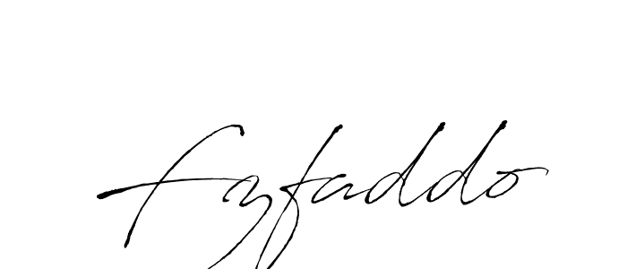 How to make Fzfaddo name signature. Use Antro_Vectra style for creating short signs online. This is the latest handwritten sign. Fzfaddo signature style 6 images and pictures png