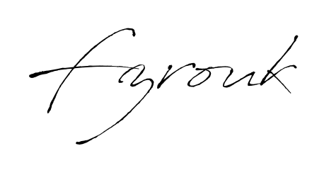 This is the best signature style for the Fzrouk name. Also you like these signature font (Antro_Vectra). Mix name signature. Fzrouk signature style 6 images and pictures png