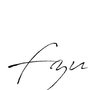 How to Draw Fzu signature style? Antro_Vectra is a latest design signature styles for name Fzu. Fzu signature style 6 images and pictures png