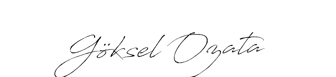 It looks lik you need a new signature style for name Göksel Ozata. Design unique handwritten (Antro_Vectra) signature with our free signature maker in just a few clicks. Göksel Ozata signature style 6 images and pictures png