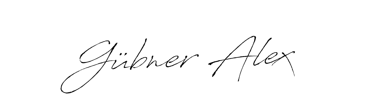 This is the best signature style for the Gübner Alex name. Also you like these signature font (Antro_Vectra). Mix name signature. Gübner Alex signature style 6 images and pictures png