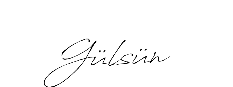 This is the best signature style for the Gülsün name. Also you like these signature font (Antro_Vectra). Mix name signature. Gülsün signature style 6 images and pictures png