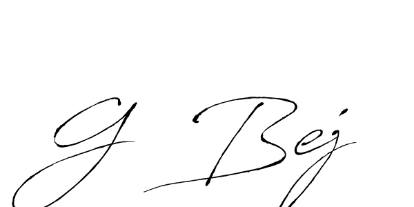 Similarly Antro_Vectra is the best handwritten signature design. Signature creator online .You can use it as an online autograph creator for name G  Bej. G  Bej signature style 6 images and pictures png