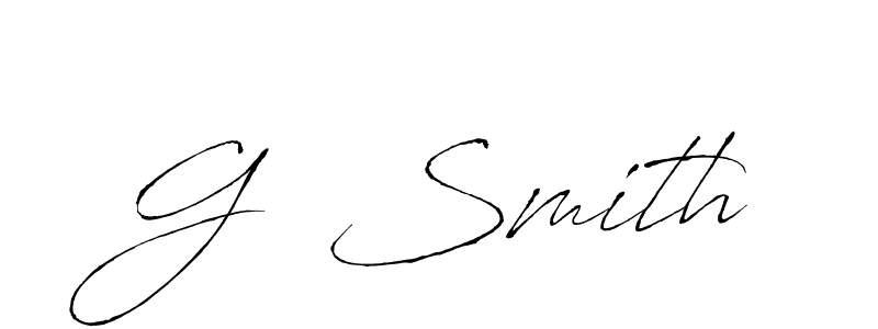 Also we have G  Smith name is the best signature style. Create professional handwritten signature collection using Antro_Vectra autograph style. G  Smith signature style 6 images and pictures png