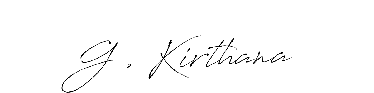 You can use this online signature creator to create a handwritten signature for the name G . Kirthana. This is the best online autograph maker. G . Kirthana signature style 6 images and pictures png