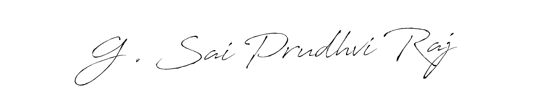 Use a signature maker to create a handwritten signature online. With this signature software, you can design (Antro_Vectra) your own signature for name G . Sai Prudhvi Raj. G . Sai Prudhvi Raj signature style 6 images and pictures png