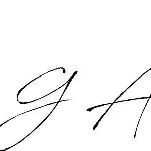 How to make G A name signature. Use Antro_Vectra style for creating short signs online. This is the latest handwritten sign. G A signature style 6 images and pictures png