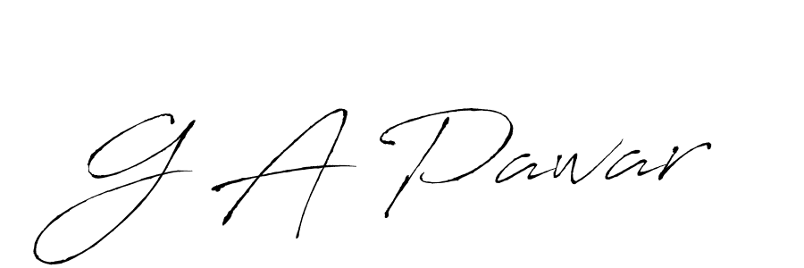 Antro_Vectra is a professional signature style that is perfect for those who want to add a touch of class to their signature. It is also a great choice for those who want to make their signature more unique. Get G A Pawar name to fancy signature for free. G A Pawar signature style 6 images and pictures png