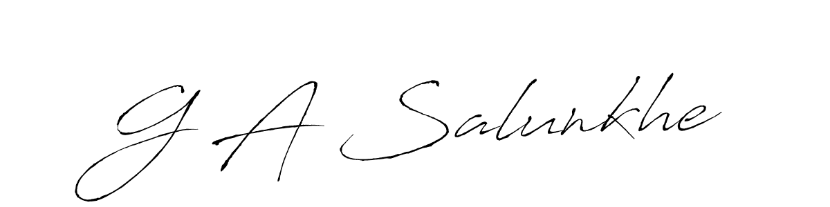 How to Draw G A Salunkhe signature style? Antro_Vectra is a latest design signature styles for name G A Salunkhe. G A Salunkhe signature style 6 images and pictures png