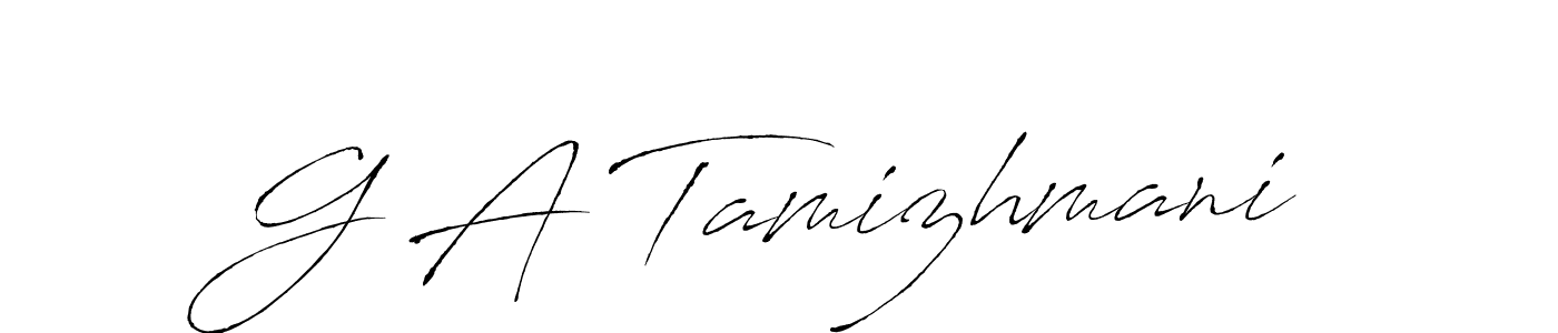 You can use this online signature creator to create a handwritten signature for the name G A Tamizhmani. This is the best online autograph maker. G A Tamizhmani signature style 6 images and pictures png
