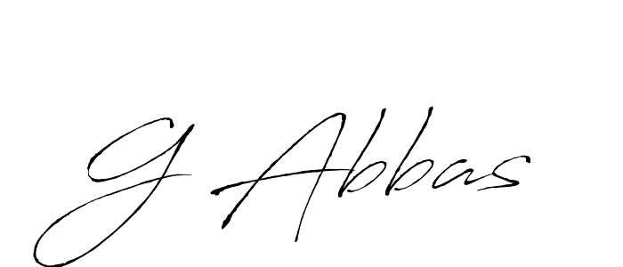 This is the best signature style for the G Abbas name. Also you like these signature font (Antro_Vectra). Mix name signature. G Abbas signature style 6 images and pictures png