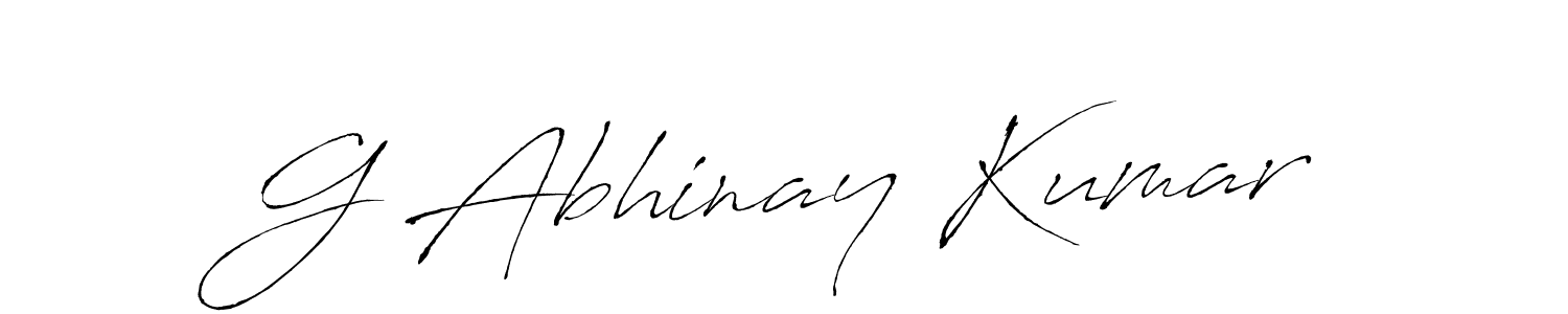 Make a beautiful signature design for name G Abhinay Kumar. Use this online signature maker to create a handwritten signature for free. G Abhinay Kumar signature style 6 images and pictures png