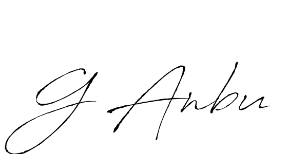 Use a signature maker to create a handwritten signature online. With this signature software, you can design (Antro_Vectra) your own signature for name G Anbu. G Anbu signature style 6 images and pictures png