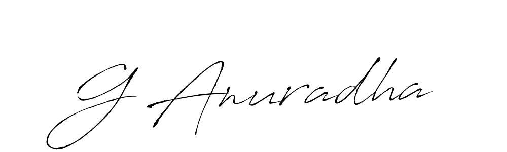 It looks lik you need a new signature style for name G Anuradha. Design unique handwritten (Antro_Vectra) signature with our free signature maker in just a few clicks. G Anuradha signature style 6 images and pictures png