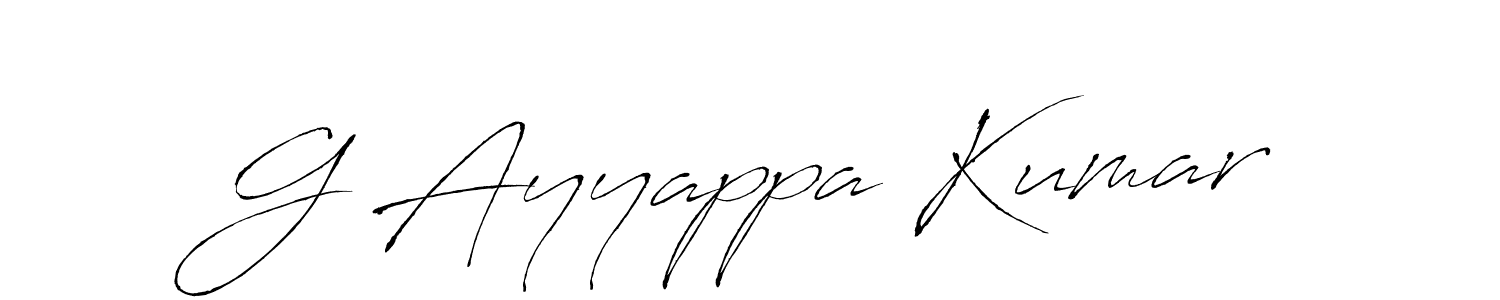 You can use this online signature creator to create a handwritten signature for the name G Ayyappa Kumar. This is the best online autograph maker. G Ayyappa Kumar signature style 6 images and pictures png
