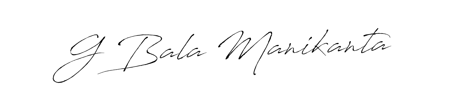 This is the best signature style for the G Bala Manikanta name. Also you like these signature font (Antro_Vectra). Mix name signature. G Bala Manikanta signature style 6 images and pictures png