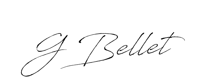 Also we have G Bellet name is the best signature style. Create professional handwritten signature collection using Antro_Vectra autograph style. G Bellet signature style 6 images and pictures png