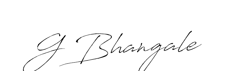 How to Draw G Bhangale signature style? Antro_Vectra is a latest design signature styles for name G Bhangale. G Bhangale signature style 6 images and pictures png