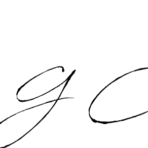 You should practise on your own different ways (Antro_Vectra) to write your name (G C) in signature. don't let someone else do it for you. G C signature style 6 images and pictures png