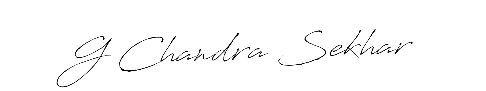 How to make G Chandra Sekhar signature? Antro_Vectra is a professional autograph style. Create handwritten signature for G Chandra Sekhar name. G Chandra Sekhar signature style 6 images and pictures png