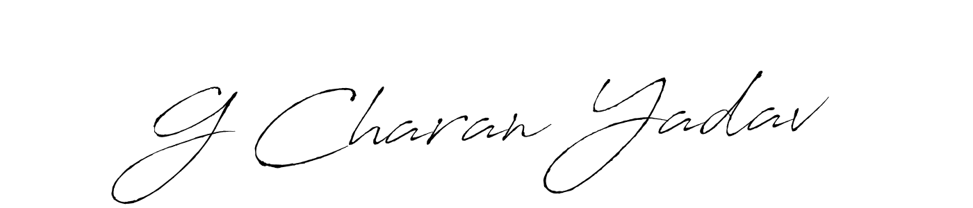 How to Draw G Charan Yadav signature style? Antro_Vectra is a latest design signature styles for name G Charan Yadav. G Charan Yadav signature style 6 images and pictures png