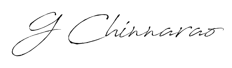 Create a beautiful signature design for name G Chinnarao. With this signature (Antro_Vectra) fonts, you can make a handwritten signature for free. G Chinnarao signature style 6 images and pictures png