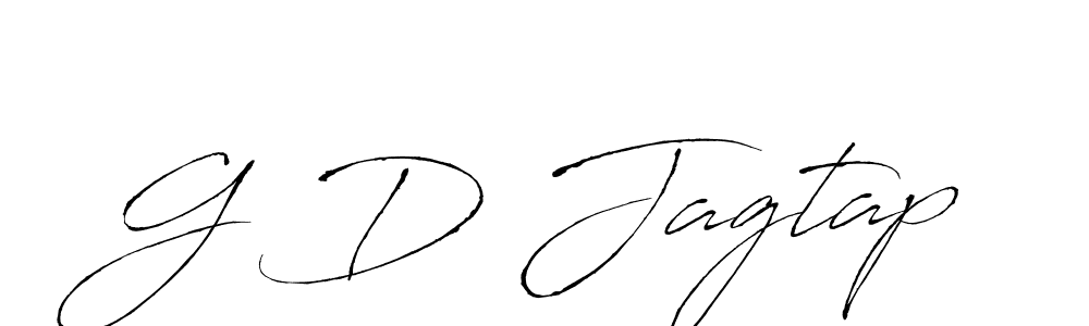 Here are the top 10 professional signature styles for the name G D Jagtap. These are the best autograph styles you can use for your name. G D Jagtap signature style 6 images and pictures png