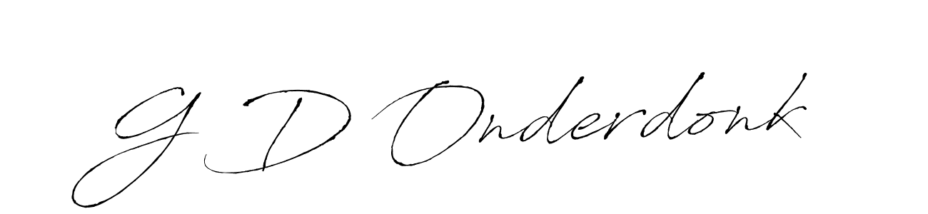 Use a signature maker to create a handwritten signature online. With this signature software, you can design (Antro_Vectra) your own signature for name G D Onderdonk. G D Onderdonk signature style 6 images and pictures png