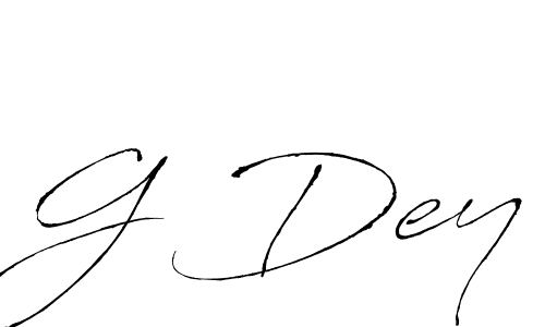 Use a signature maker to create a handwritten signature online. With this signature software, you can design (Antro_Vectra) your own signature for name G Dey. G Dey signature style 6 images and pictures png