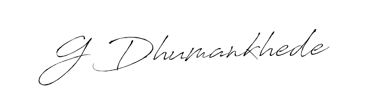 How to Draw G Dhumankhede signature style? Antro_Vectra is a latest design signature styles for name G Dhumankhede. G Dhumankhede signature style 6 images and pictures png