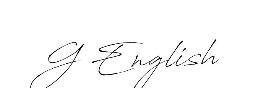 It looks lik you need a new signature style for name G English. Design unique handwritten (Antro_Vectra) signature with our free signature maker in just a few clicks. G English signature style 6 images and pictures png