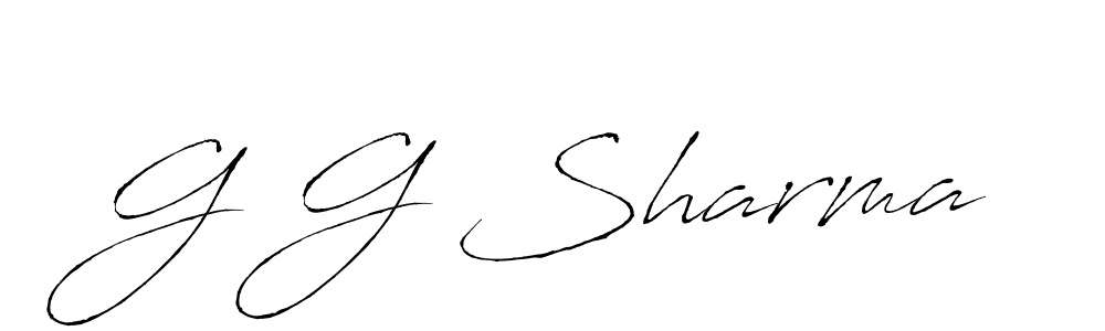 Also You can easily find your signature by using the search form. We will create G G Sharma name handwritten signature images for you free of cost using Antro_Vectra sign style. G G Sharma signature style 6 images and pictures png