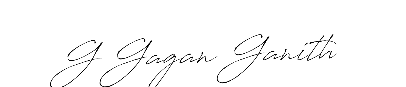 Here are the top 10 professional signature styles for the name G Gagan Ganith. These are the best autograph styles you can use for your name. G Gagan Ganith signature style 6 images and pictures png