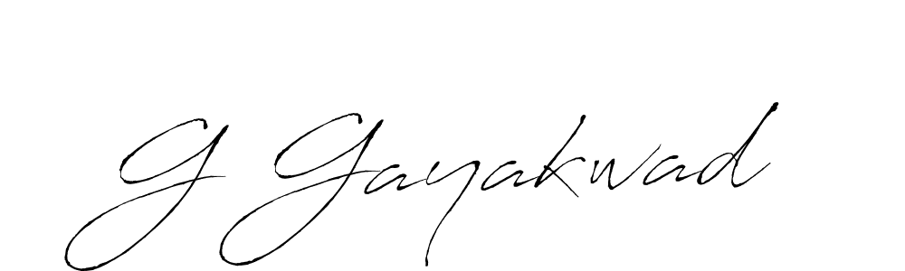 if you are searching for the best signature style for your name G Gayakwad. so please give up your signature search. here we have designed multiple signature styles  using Antro_Vectra. G Gayakwad signature style 6 images and pictures png