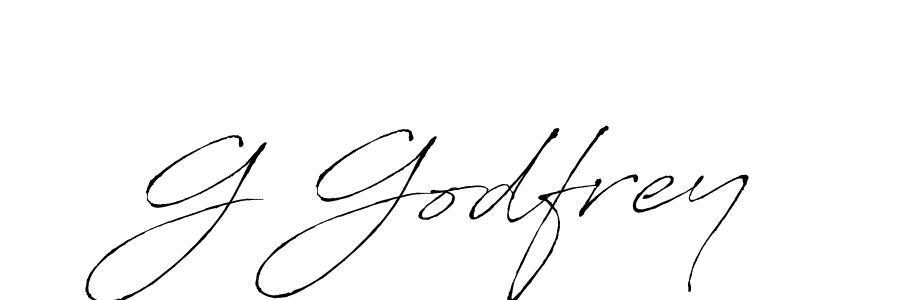 How to make G Godfrey name signature. Use Antro_Vectra style for creating short signs online. This is the latest handwritten sign. G Godfrey signature style 6 images and pictures png