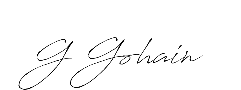 It looks lik you need a new signature style for name G Gohain. Design unique handwritten (Antro_Vectra) signature with our free signature maker in just a few clicks. G Gohain signature style 6 images and pictures png