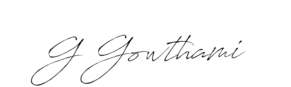 It looks lik you need a new signature style for name G Gowthami. Design unique handwritten (Antro_Vectra) signature with our free signature maker in just a few clicks. G Gowthami signature style 6 images and pictures png