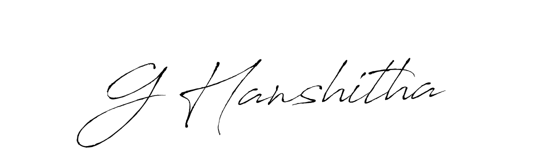 if you are searching for the best signature style for your name G Hanshitha. so please give up your signature search. here we have designed multiple signature styles  using Antro_Vectra. G Hanshitha signature style 6 images and pictures png