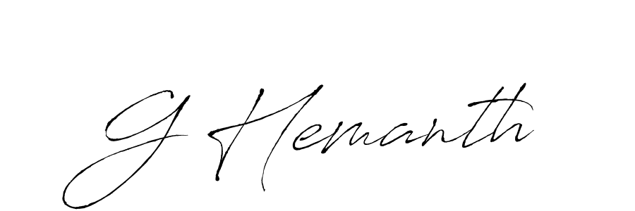 How to Draw G Hemanth signature style? Antro_Vectra is a latest design signature styles for name G Hemanth. G Hemanth signature style 6 images and pictures png