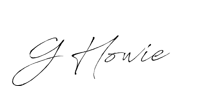 Similarly Antro_Vectra is the best handwritten signature design. Signature creator online .You can use it as an online autograph creator for name G Howie. G Howie signature style 6 images and pictures png