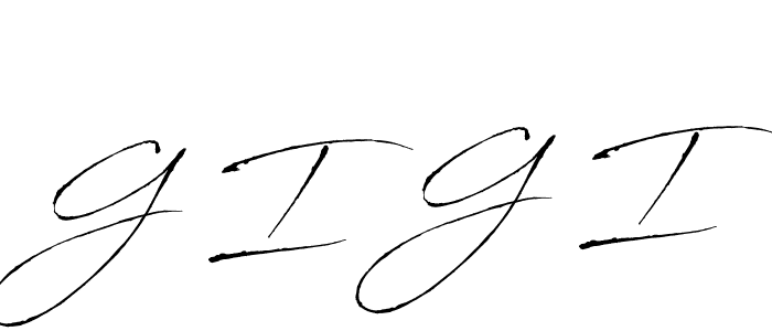 Best and Professional Signature Style for G I G I. Antro_Vectra Best Signature Style Collection. G I G I signature style 6 images and pictures png
