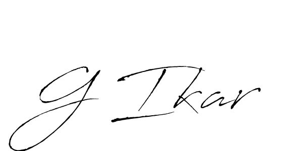 You should practise on your own different ways (Antro_Vectra) to write your name (G Ikar) in signature. don't let someone else do it for you. G Ikar signature style 6 images and pictures png