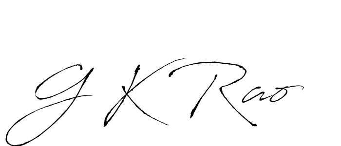 Also You can easily find your signature by using the search form. We will create G K Rao name handwritten signature images for you free of cost using Antro_Vectra sign style. G K Rao signature style 6 images and pictures png