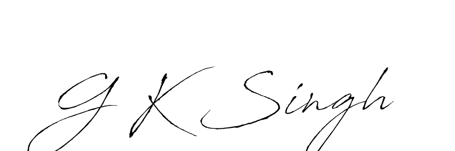 How to Draw G K Singh signature style? Antro_Vectra is a latest design signature styles for name G K Singh. G K Singh signature style 6 images and pictures png