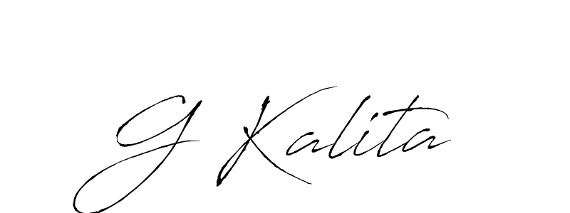 Also we have G Kalita name is the best signature style. Create professional handwritten signature collection using Antro_Vectra autograph style. G Kalita signature style 6 images and pictures png